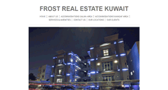 Desktop Screenshot of frostrealestate.net